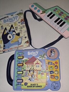 BLUEY Bundle Interactive Book Guitar Singing Music Game